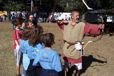 Lezione-tiro-con-l'arco-storico