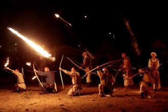 Gli Arcieri del Martello al Castello in Festa di Legnano